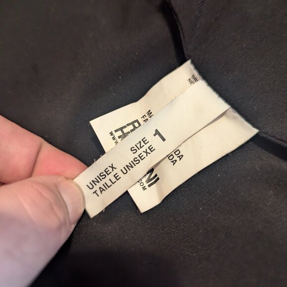 RAD RAD HOURANI - Unisex belted coat - Sz 1 - Picture 8 of 8